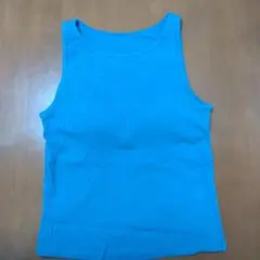 ユニクロ　リブブラタンクトップ