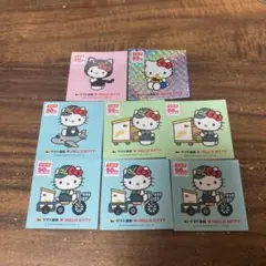 ハローキティ キティ シール クロネコ 8枚セット