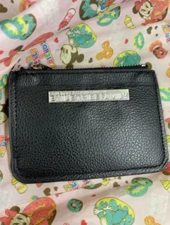 ブラック合成皮革定期＆コイン