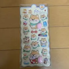 柴犬　おしりシール　ぷにぷにシール