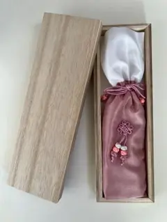 【新品未使用】韓国の箸&スプーンセット、桐箱入り