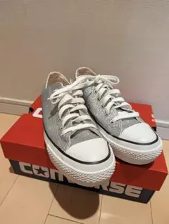 CONVERSE スニーカー シルバー グリッター