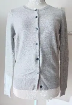 ユニクロ カシミヤ クルーネック カーディガン★UNIQLO Mサイズ