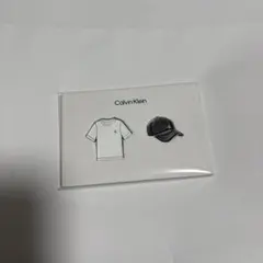 Calvin Klein ジョングク着用　Tシャツとキャップ ワッペン