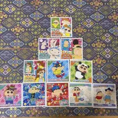 セリア　クレヨンしんちゃん シール ステッカー 12枚セットのサムネイル