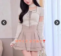 ミシェルマカロン 殿堂入り!!美脚になれるスカート♡ くすみピンク Mサイズ