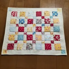 ハンドメイド パッチワークサンプラーキルトタペストリー - メルカリ