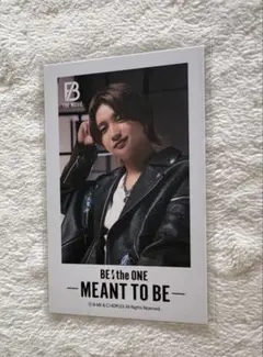 BE:FIRST JUNON 映画特典フォト風カード