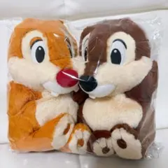 チップ＆デール ぬいぐるみ ニットマフラー ディズニーストア購入