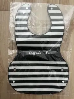 agnes b. お食事エプロン ボーダー