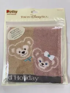 【新品未開封】東京ディズニー　ダッフィー＆シェリーメイ ウォッシュタオル