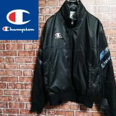 【レア・日本製】チャンピオン ナイロンジャケット ライトジャケット 収納フードL