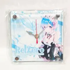 リゼロ エミリアの誕生日生活2025 抽選景品 A賞 アクリルクロック 限定