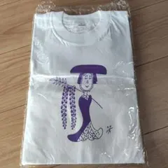 紫色女性キャラクター Tシャツ Lサイズ