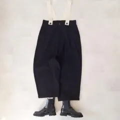 未使用級✨️現行モデル hagumu 綿ツイルサロペット I コーデュロイ