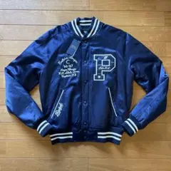 【希少】ポロラルフローレン スタジャン ジャケット　未使用 中古】ポロラルフローレン ポロベア ベースボール スタジャン 67