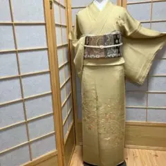 訪問着 着物 中古 正絹 袷 桐屋 身丈162.5cm M A1048-11 - メルカリ