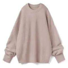 オーバーサイズニットトップス[rut387]