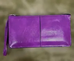 長財布　パープル