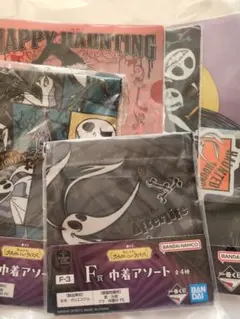 一番くじ ナイトメアービフォアクリスマス　H賞 クリアファイル　巾着　５点セット