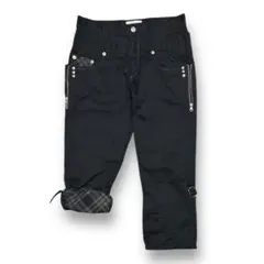 GANRYU 5連ベルトループ　サルエルカーゴパンツ GANRYU 5連ベルトループデニム サルエルパンツ FUMITO