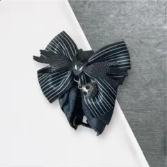 ディズニー　ヘアクリップ　ナイトメアビフォアクリスマス　ジャック