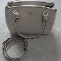 COACH コーチ 2WAY ハンドバッグ ショルダー ホワイト
