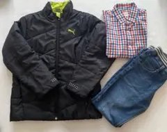 【子供服まとめて3点】サイズ140 プーマ、GAP、しまむら