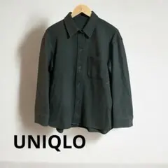 ユニクロ(UNIQLO) ブラッシュドジャージーシャツジャケット