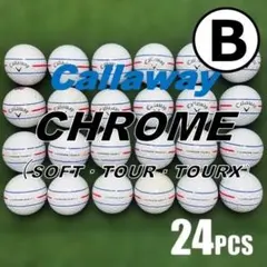 【B85】クロムソフト・ツアー・ツアーX 360 白 Tトラック ロスト 24球のサムネイル