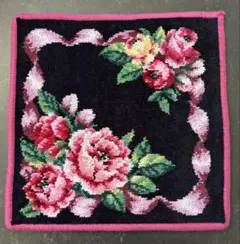 フェイラー B品 花柄 ハンカチタオル