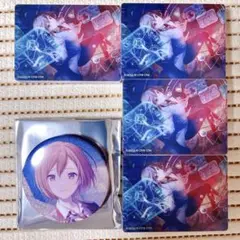 【匿名配送】 MEIKO プロセカ ノーブルアート 4こ 缶バッジ 1こ
