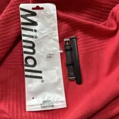 Mimall ブラック レザー 時計バンド 新品未使用