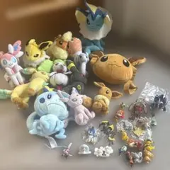 ポケモンセンター カラビナ付きマスコット ブイズ ぬいぐるみ タグ付き