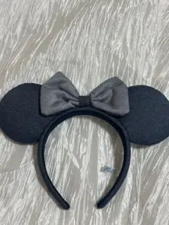 ミッキーマウスデニムカチューシャ ディズニーカチューシャ