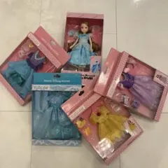 東京ディズニーリゾート ファッションドール シンデレラ　プリンセス　リカちゃん