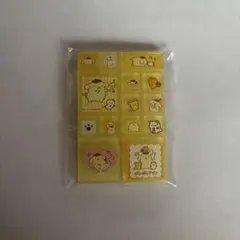 サンリオキャラクターズ トレーディングミニタイルシール ポムポムプリン