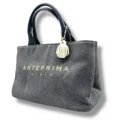 アンテプリマミスト　デニムハンドルバッグ　キャンバス　手持ち