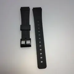 腕時計用 交換ベルト ラグ幅18mm　黒　　互換品　チープカシオにも
