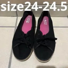 ラコステ　ブラック　Lacoste シューズ　スニーカー　レディース