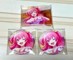 あんスタ 姫宮桃李 ハート型缶バッジ 58点 まとめ fine - メルカリ
