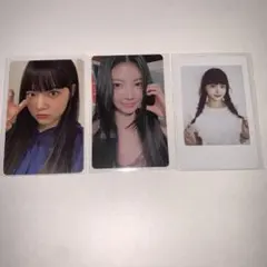 ウンチェ LE SSERAFIM ルセラ トレカ チェキ 3枚 シーグリ