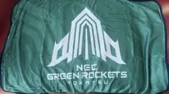 NECグリーンロケッツ東葛 ブランケット 応援グッズ