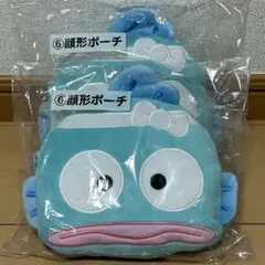 サンリオ当りくじ ハンギョドンくじ 顔形ポーチ