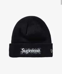 2025年最新】supreme new era box logo beanie blackの人気