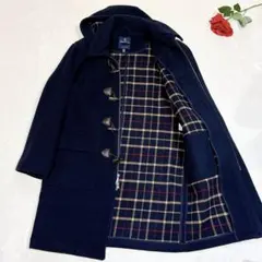 超極上品 ムーアブルック ブルックスブラザーズ 杢ネイビー ダッフル