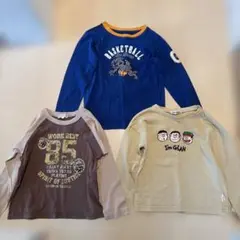 120cm 男の子 長袖Tシャツまとめ売り