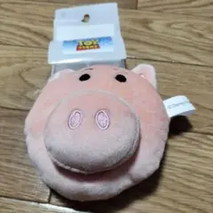新品タグ付きトイストーリー　ハム　ぬいぐるみ　カオチャーム　キーホルダー