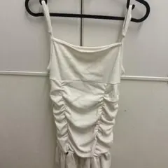 GRL キャミワンピース　ホワイト