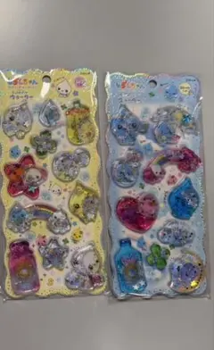 しずくちゃん　ウォーターシール　二種セット